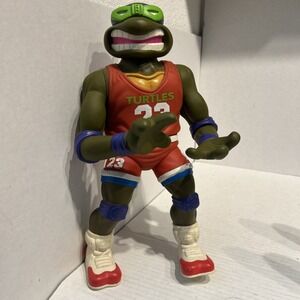 13" TMNT Turtles Giant Slam Dunkin Don Donatello MJ #23 Basketball Mirage 1992